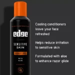 Edge Sensitive Skin Shaving Gel for Men, 9.5 oz., 3 pk. - Image 3