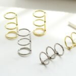 Metal Loose Leaf Book Binder Rings for Office - Image 2