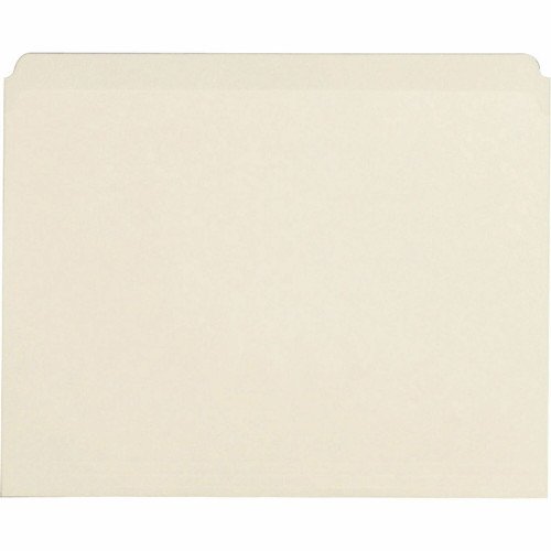 Business Source Straight Tab Cut Letter Recycled Top Tab File Folder (BSN43565)