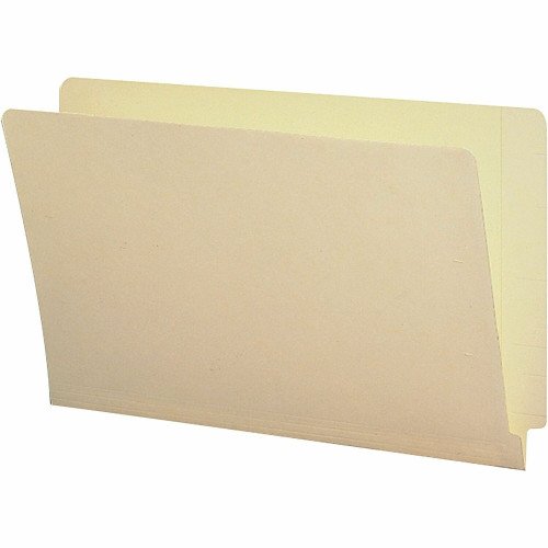 Business Source Straight Tab Cut Legal Recycled End Tab File Folder (BSN17255)