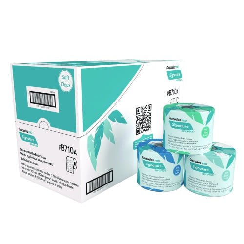 Cascades® Pro Signature Toilet Paper, 2-Ply, 400 Sheets, 24 Rolls (B710)