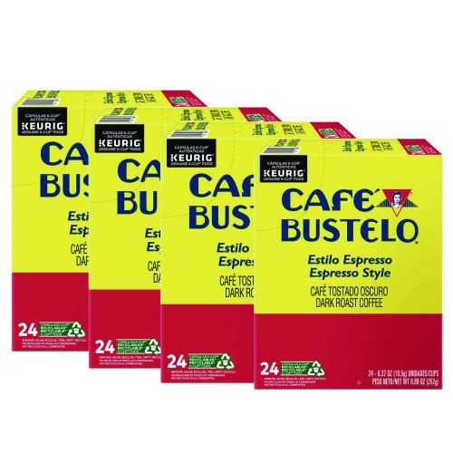 Cafe Bustelo Espresso Style K-Cups, 96/Carton (6106CT)