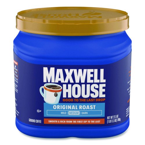 Maxwell House Coffee, Original Roast, 27.5 oz Canister (09422)