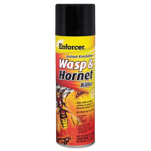 Enforcer Wasp and Hornet Killer, 16 oz Aerosol Spray, 12/Carton (EWHIK16)