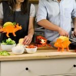 Food Grade Dinosaur Shape Plastic Food Holder Cornmeal Burritos Holder Taco Holder Food Display Holders Kitchen Food Rack Shell - Image 2