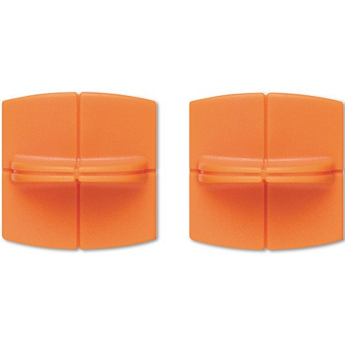 Fiskars Replacement Steel Blade Carriage for 12" Portable Trimmer, 2/Pack (1968701001)