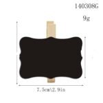 Grocery Wooden Writing Message Meter - Image 3