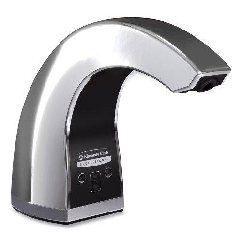 898389-500x500-0.jpg Kimberly-Clark Touchless Counter Mount Skin Care Dispenser, 1.5 L, 2.12 x 4.25 x 5.56, Chrome (47604) - Image 1
