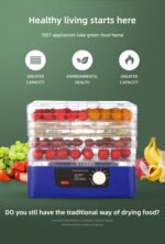 Square Fruit Dryer Household Food Dehydrated Pet Food Air Dryer - Image 6