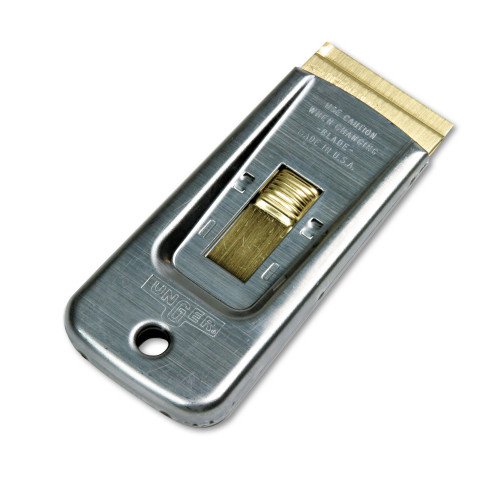 Unger Safety Scraper, 1 1/2" Wide, 4" Steel Handle (SR50)