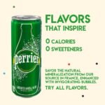Perrier Carbonated Mineral Water, 8.45 fl oz. Slim Cans (30 Count) - Image 2
