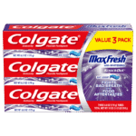 Colgate MaxFresh KnockOut Toothpaste Mint Fusion – 6.0 Ounce (3 Pack)